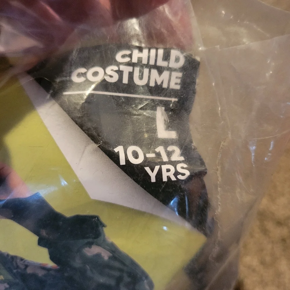 Spooktacular Creations Army Force Costume Military Kids Size Large 10-12 Yrs New
